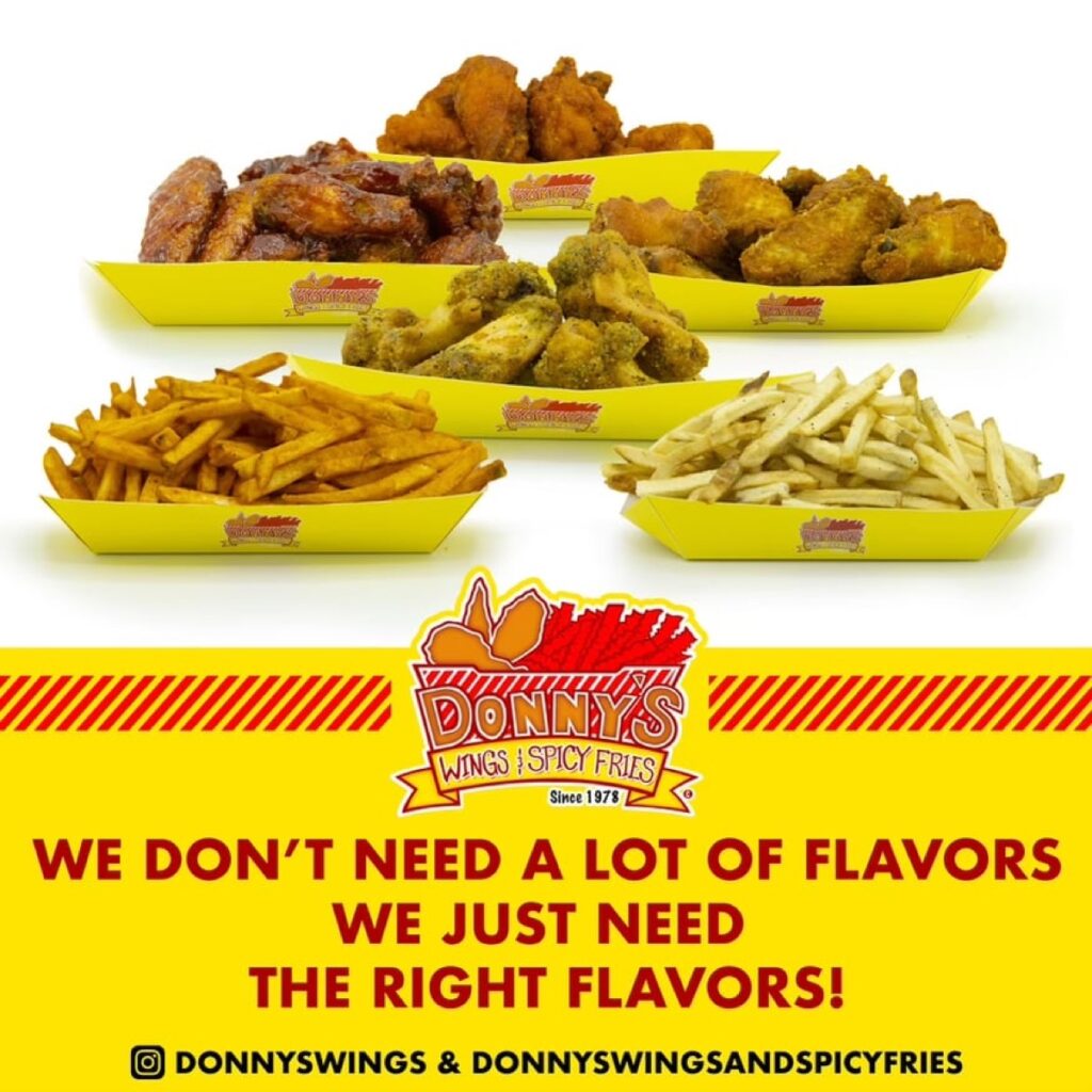 donnys wings official promo