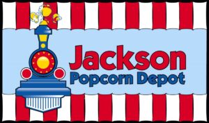 Popcorn Store Logo