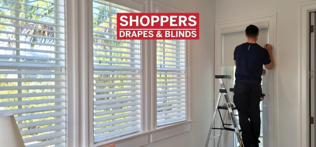 shoppers drapes and blinds installations 14 scaled