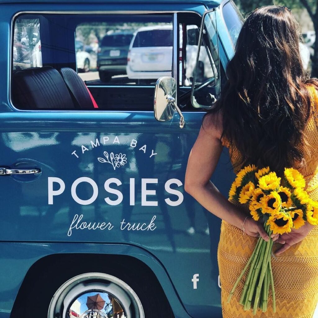 posies flower truck 10
