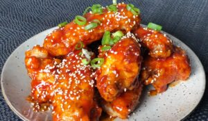 sweet spicy fried chicken
